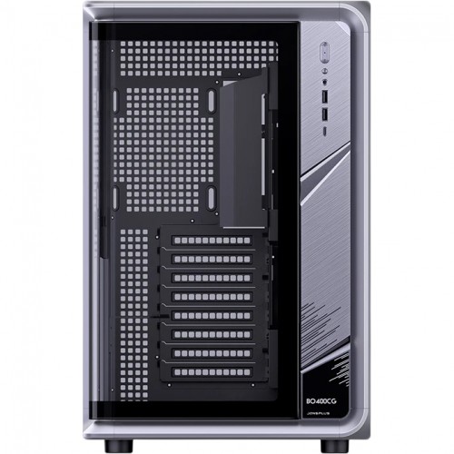 Корпус JONSBO BO400CG Midi-Tower без блока питания - Серый, с USB 3.0 и USB-C, поддержка ATX, mATX, mITX