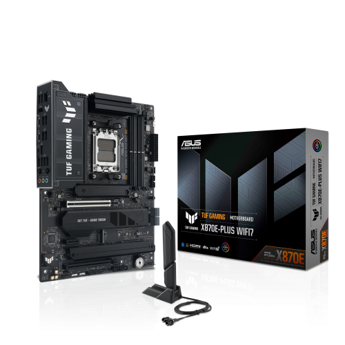 Материнская плата TUF GAMING X870E-PLUS WIFI7: Высокая производительность и надежность для геймеров