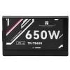 Блок питания 650W/ Power Supply Thermalright, 650W 80+ Bronze (ATX, 3.0, Full modular, 1x24(20+4)pin, 2xCPU 8(4+4)pin, 4xPCIe*2 8(6+2)pin, 3xSATA3, 3xMOLEX4pin, Active, 120x120mm, 150x140x86mm, APFC, black)