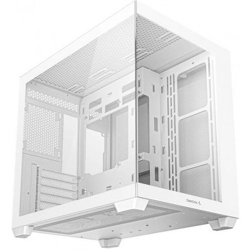 Корпус Deepcool CG530 WH ATX – Белый, 2x120mm и 2x140mm Вентиляторы, 2xUSB2.0, 1xUSB3.0, Аудио – Идеальное Решение для Вашего ПК