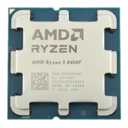 Процессор/ CPU AM5 AMD Ryzen 5 8400F (Phoenix, 6C/12T, 4.2/4.7 GHz, 16MB, 65W) OEM