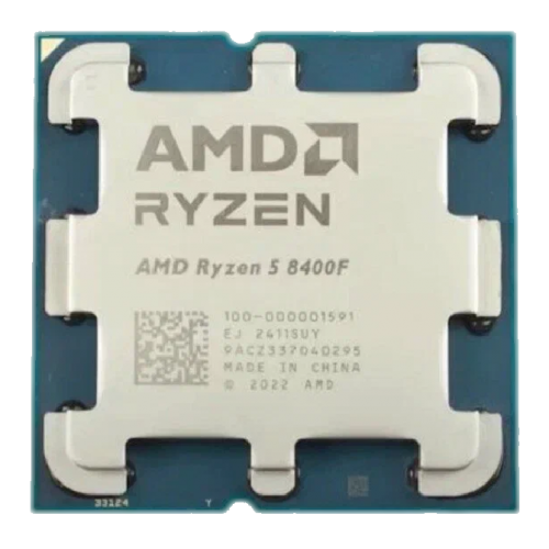 Процессор/ CPU AM5 AMD Ryzen 5 8400F (Phoenix, 6C/12T, 4.2/4.7 GHz, 16MB, 65W) OEM AMD