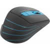 Оптическая беспроводная мышь A4Tech Fstyler FG30S серый/синий с 2000dpi и 5 кнопками
