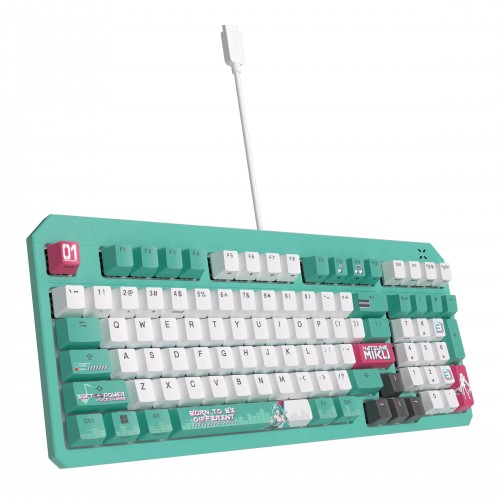 Клавиатура ASUS TUF GAMING K3 GEN II MIKU/RD/RU/PBT - Профессиональный игровой аксессуар для максимального комфорта и производительности