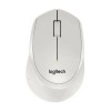 Купить беспроводную мышь Logitech M330 Silent Plus белого цвета, 1000 DPI, 2 кнопки - идеальный выбор для тишины и комфорта