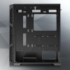 Корпус без блока питания/ Case Raijintek ARCADIA III-MS4, Midi-Tower, TG, 4x120mm ARGB, 1xUSB-A 3.0 + 2xUSB 2.0, ATX, mATX, mITX Black RAIJINTEK CO LTD