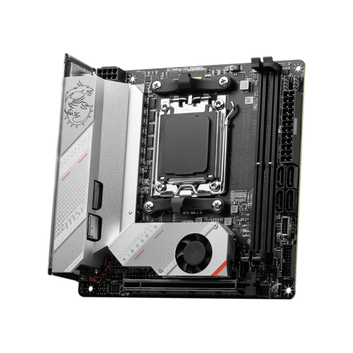 Материнская плата MSI B650 sAM5 для AMD: 2xDDR5, HDMI 2.1, Wi-Fi, 5xUSB 3.2, mini ITX
