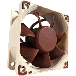 Кулер для корпуса/ Case Cooler Noctua NF-A6X25 5V PWM (60x60x25mm, 4-pin PWM, 29.2CFM, 19.3dBA, 3000RPM, Beige/Brown)