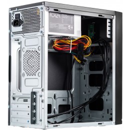 Корпус с блоком питания 450Вт./ Case Forza mATX, 450W, 2xUSB3.0, Black, w/o FAN, 12 cm fan PSU, power cord