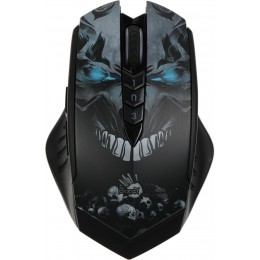 Мышь A4Tech Bloody R80 Plus Skull черный/рисунок оптическая 5000dpi беспров. USB 7but (R80 PLUS (SKULL))