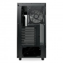 Корпус без блока питания/ Case HSPD F710, Panoramic Mid Tower, Black, TG, 0.5 SPCC, 3x120mm ARGB (FN027) E-ATX, ATX, mATX, mITX 185/395/270mm 2x2.5", 1x3.5", 7xPCI 2xUSB-A 3.0 435x230x457mm