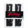 Купить оперативную память Kingston 32GB DDR5 6000MT/s CL30 с RGB подсветкой - FURY Beast EXPO (2 модуля)