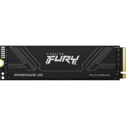 Твердотельный накопитель/ Kingston SSD Fury Renegade, 4096GB, M.2(22x80mm), NVMe, PCIe 5.0 x4, 3D TLC, R/W 14800/14000MB/s, IOPs 2 200 000/2 200 000, TBW 4000, DWPD 0.5 (60 мес)