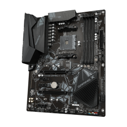Материнская плата/ MB GIGABYTE AMD B550 sAM4, 4xDDR4(128GB), DVI-D/HDMI 2.1, 1xPCIe 4.0x16, 1xPCIe 3.0x16, 3xPCIe 3.0, 1xLAN, 4xSATA 6Gb/s, 2xM.2, 4xUSB 3.2, 2xUSB 2.0, 1xPS/2, ATX