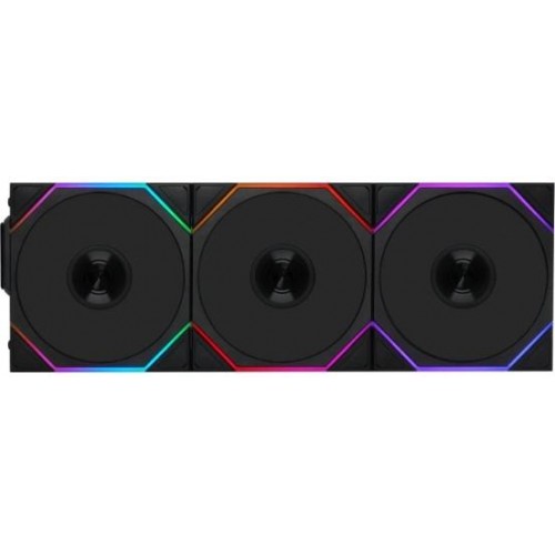 Купить вентилятор Lian-Li Uni Fan TL Wireless 120 ARGB черный 120х120x28 мм, 7-pin, 33дБ (упаковка 3 шт) - идеальное охлаждение для вашего корпуса