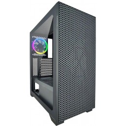 Корпус Azza Hive черный ATX 8x120mm 5x140mm 2xUSB2.0 1xUSB3.0 audio bott PSU [CSAZ-450 HIVE]