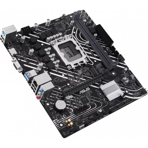 Материнская плата Asus PRIME H610M-K для Intel 12-го поколения с поддержкой DDR5, HDMI и 7.1 канальным звуком