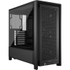 Купить корпус Corsair Frame 4000D RS без блока питания - Midi-Tower с стеклянной панелью, 3 вентилятора и поддержка E-ATX, ATX, mATX, mITX в черном цвете