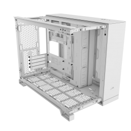 Корпус без блока питания/ Case Corsair 2500D Airflow, Midi-Tower, TG, no fan, 2xUSB-A 3.2, 1xUSB 3.2 Type-C, mATX, mITX Black