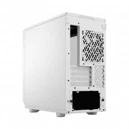 Корпус ПК без блока питания/ Case Fractal Design Meshify 2 Mini TG Clear Tint, Mini-Tower, 1x120mm + 1x140mm, 2xUSB-A 3.2 + 1xUSB 3.2 Type-C mATX, mITX, mDTX White