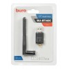 Адаптер USB Buro BU-BT40С Bluetooth 4.0+EDR Class 1 - Дальность до 100м, Черный