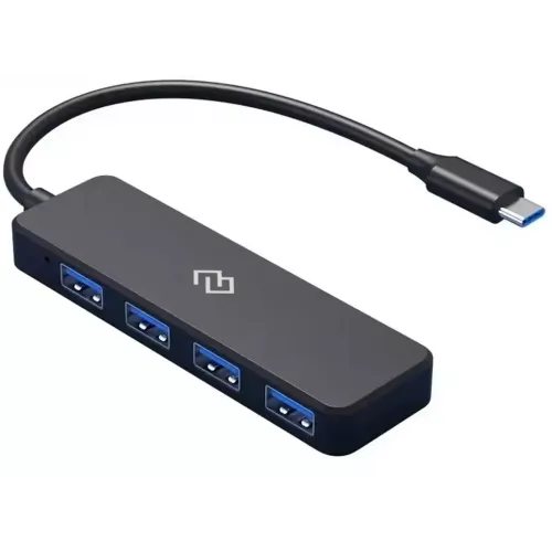 USB-разветвитель Digma DHUB-4USB-C-2.0: 4 порта USB-C и USB 2.0 для удобного подключения